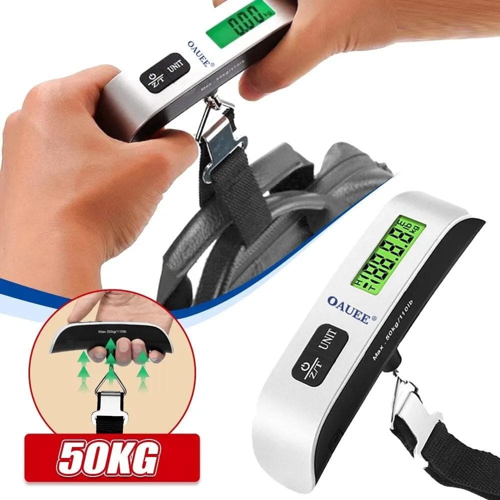 Balança Digital para Mala e Bagagm com Capacidade Até 50 Quilos Xtrad xt211