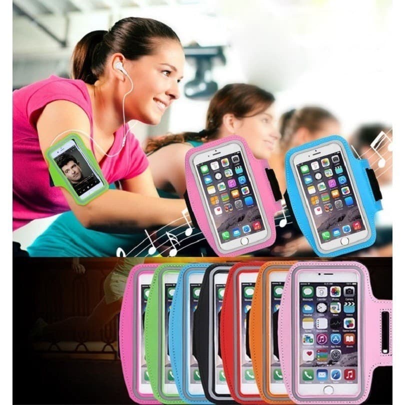 Capa De Braço Suporte Braçadeira Celular Corrida Academia