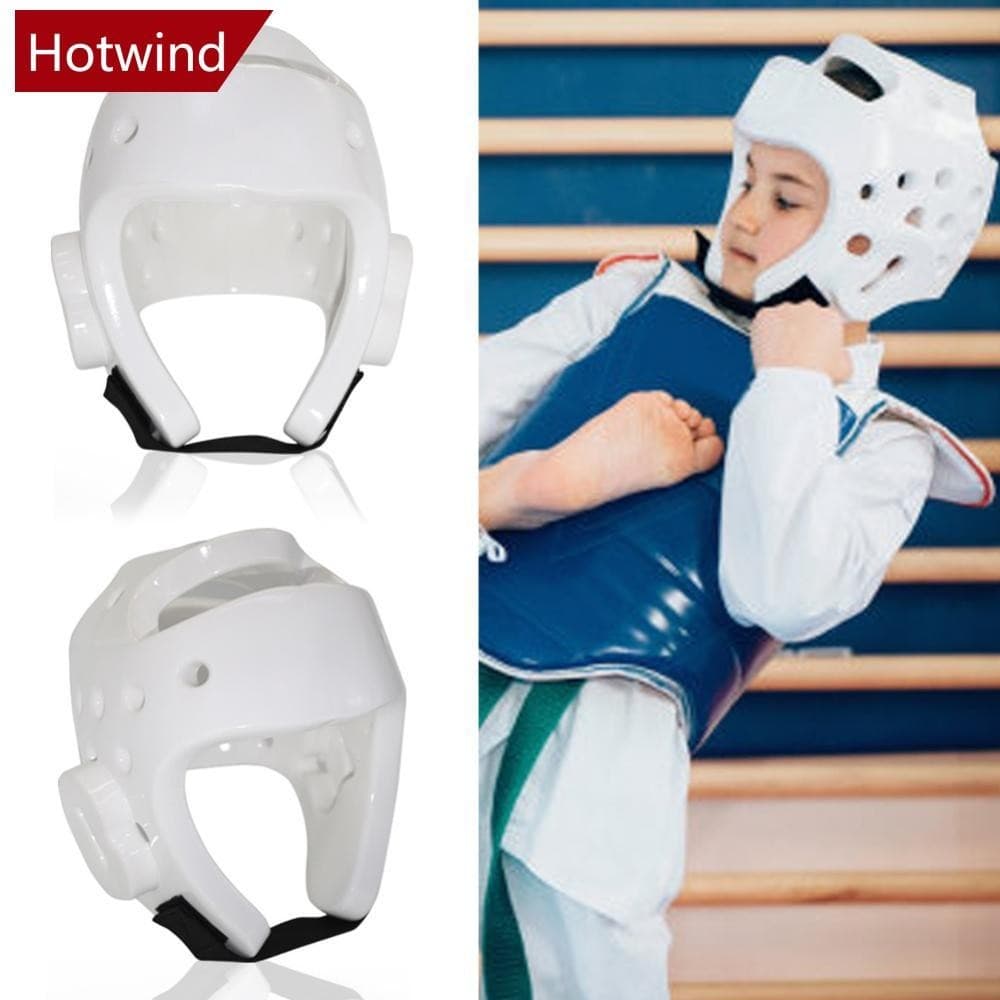 Capacete Profissional Taekwondo Branco Muay Thai Sanda Karate Free Combat Training Tools Equipamento Esportivo I1U9
