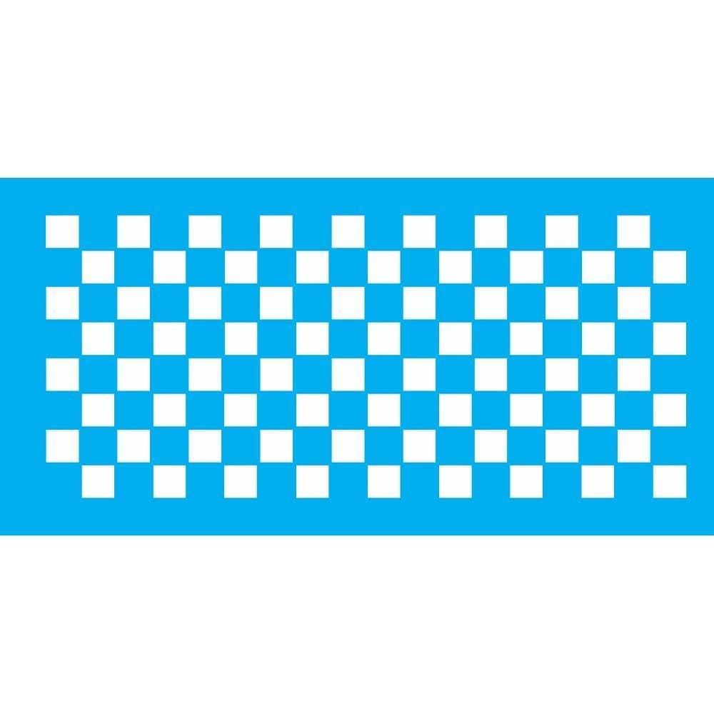 Stencil Opa 7 X 15 cm - Xadrez III - 1977