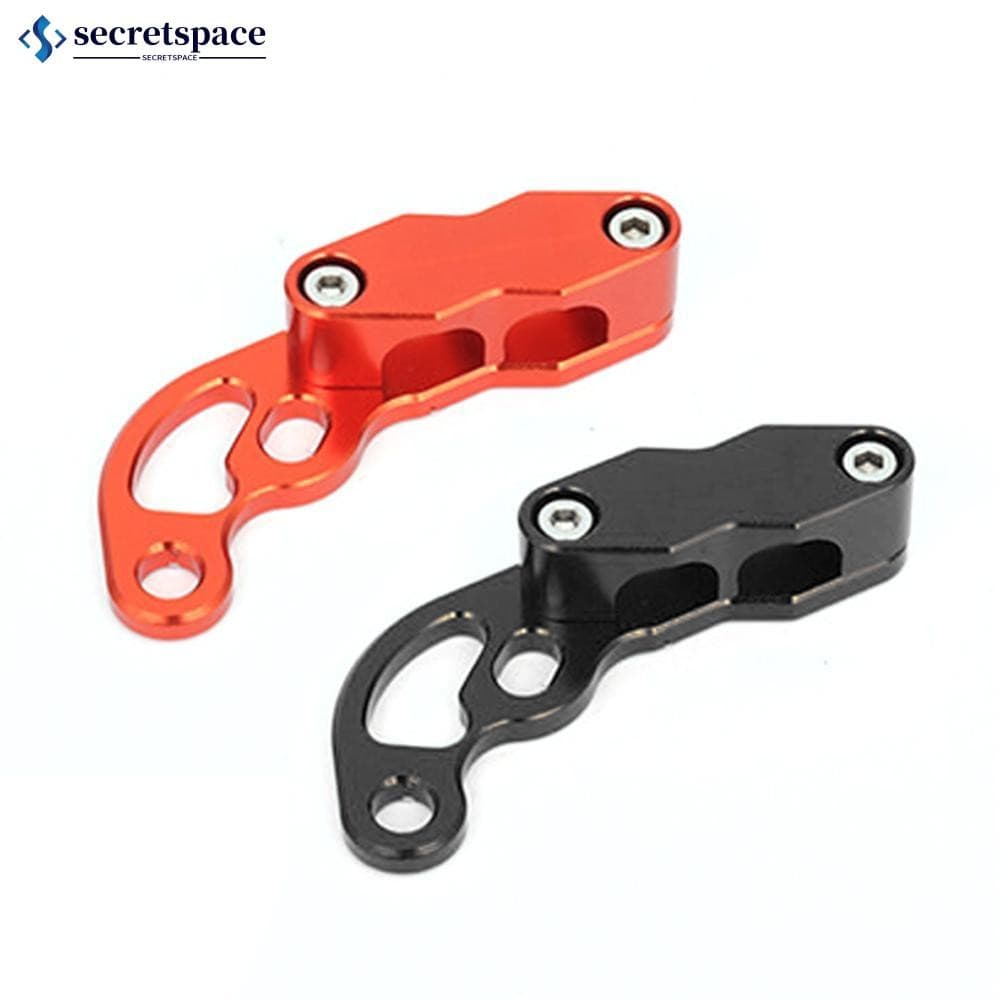 SECRETSPACE Motocicleta CNC Frente Duplo Furo Linha De Freio Mangueira Braçadeira Titular Para YAMAHA MT07 R6 R3 MT 03/0