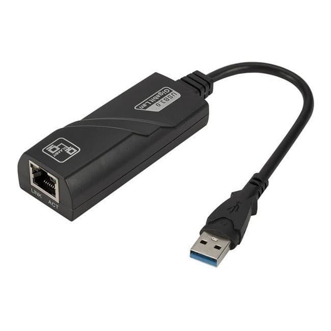 Adaptador Internet Usb 3.0 Lan Rj45 Gigabit 10/100/1000mbps