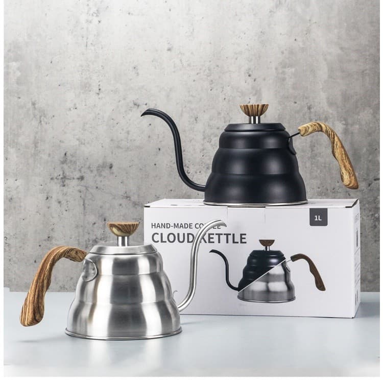 Chaleira Inox Bico De Ganso Jarra Pitcher Barista 1200ML