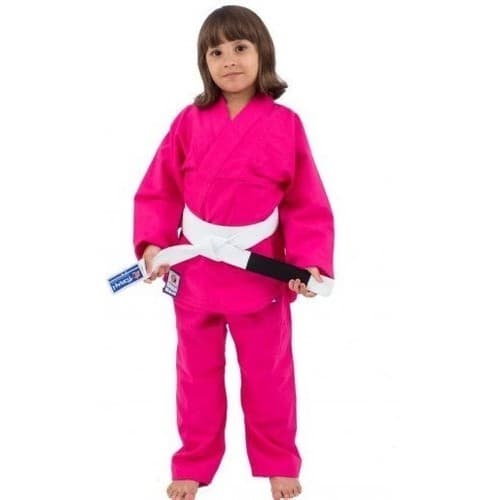 Kimono Infantil Torah Judô e Jiu jitsu Rosa