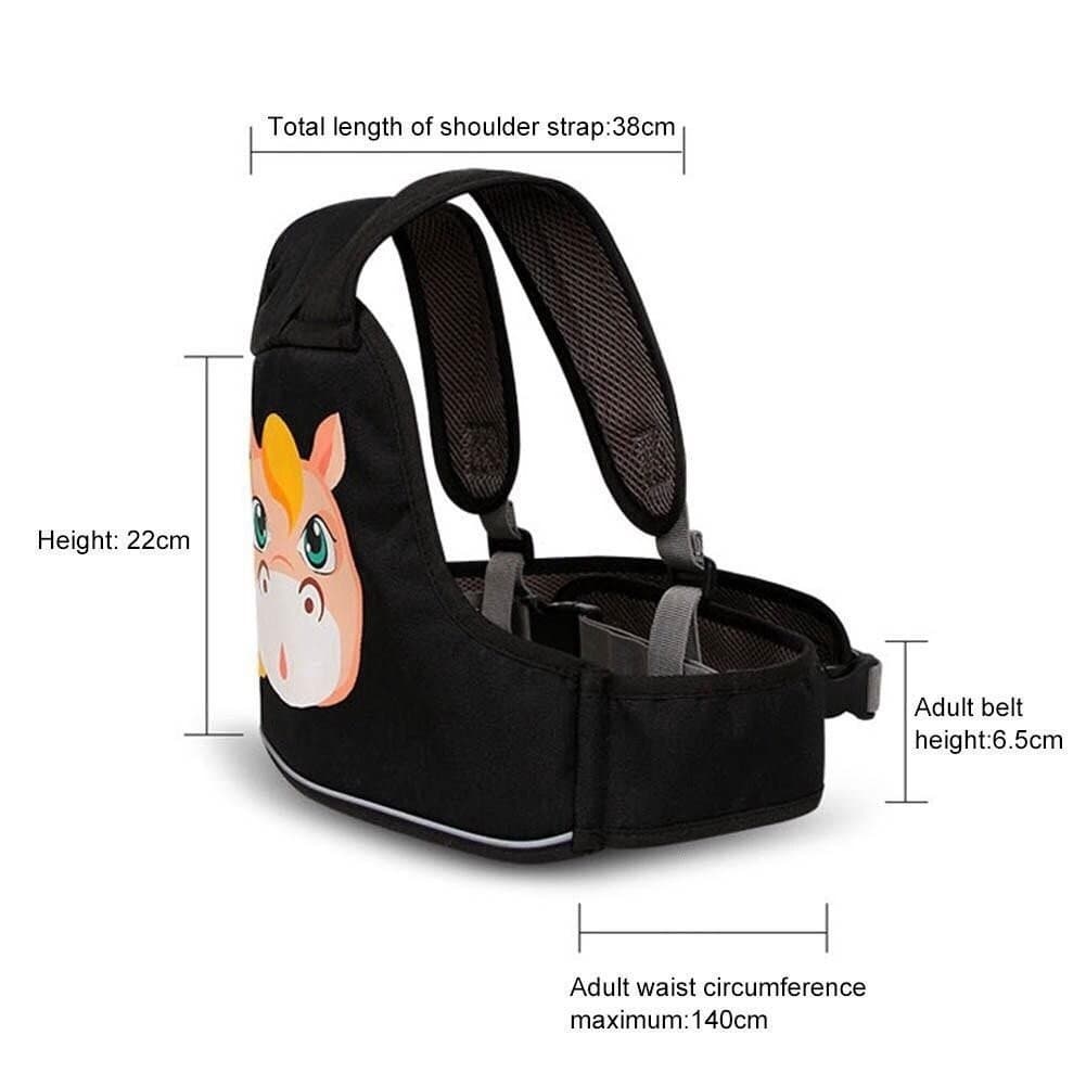 Criança Motocicleta Cinto de Segurança Ajustável Anti-Fall Proteção AntiFall Portátil Capa Protetora Tali Pinggang Metor