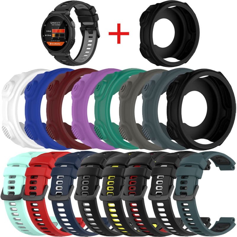 Bracelete De silicone Para Garmin Forerunner 235 735 Pulseira De Proteção O Pulso smartwatch