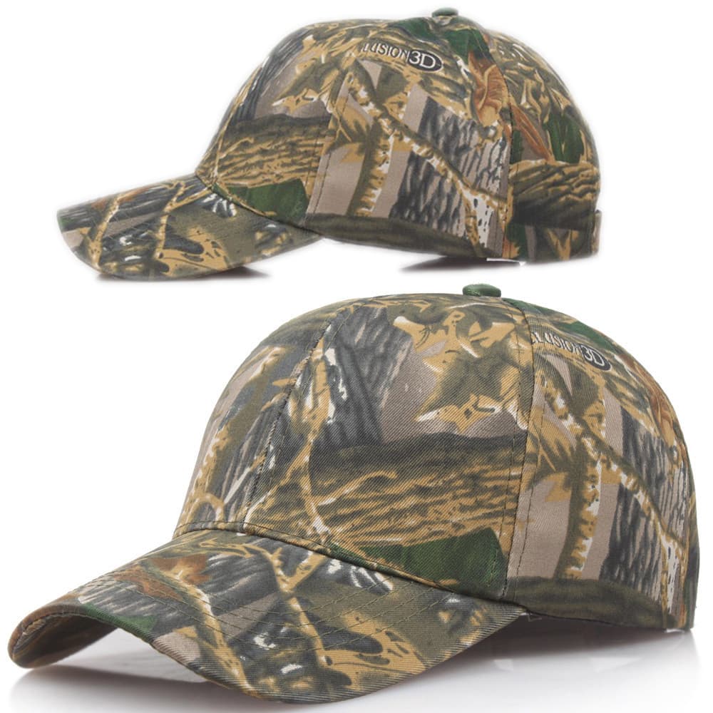 Novo Boné De Beisebol Camuflado Respirável Unisex Outdoor Sports Mesh Hat Sun Visor