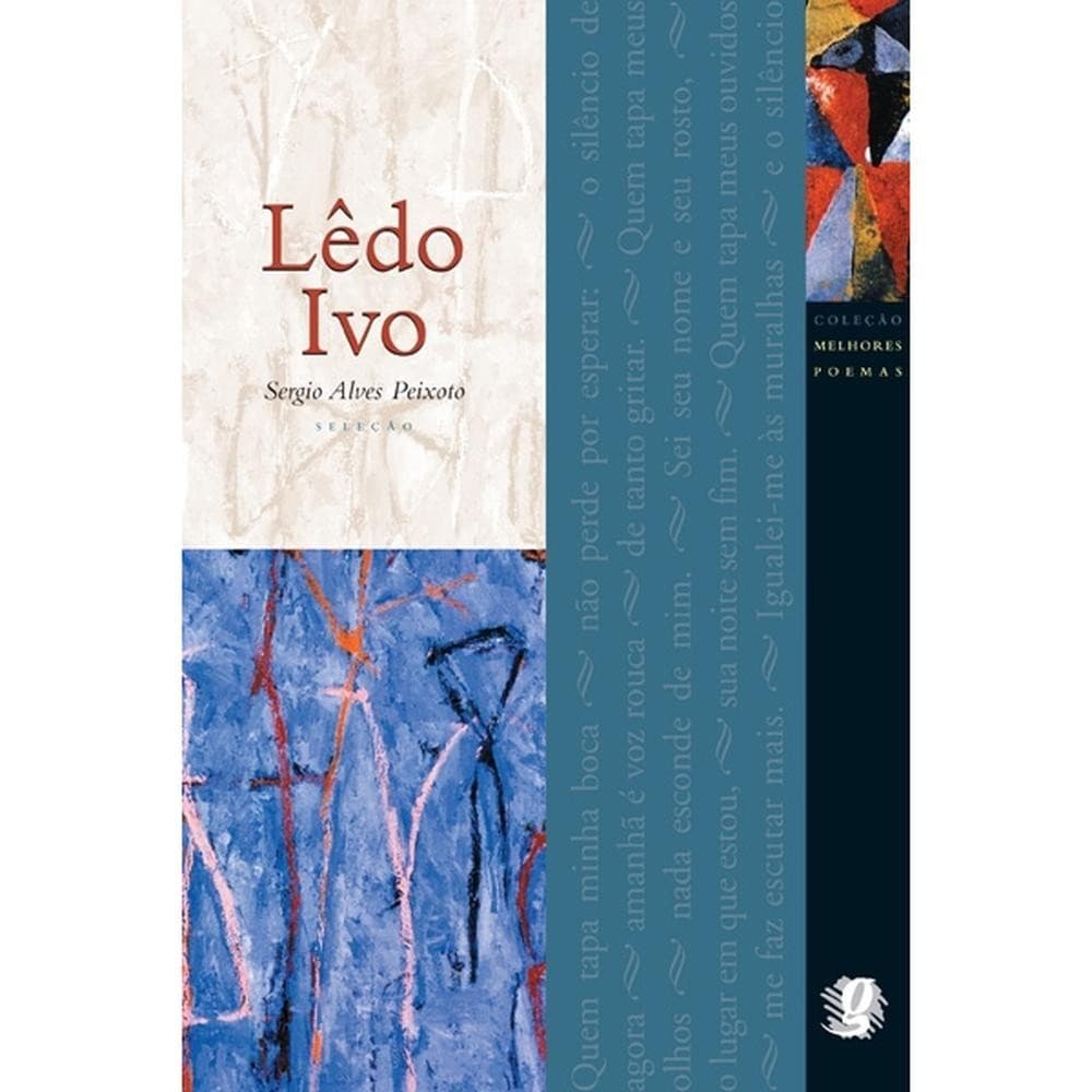 Melhores Poemas Lêdo Ivo - Global Editora