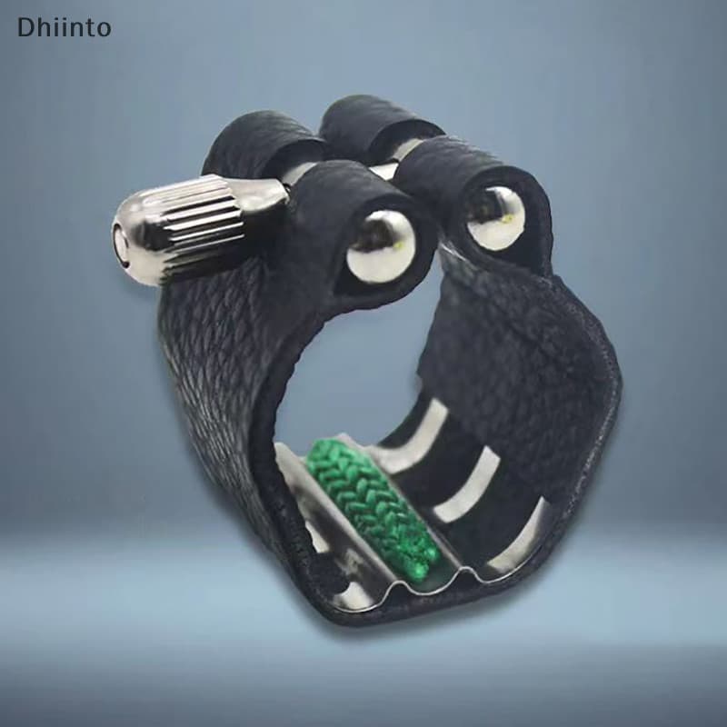 [Dhiint] Couro Soprano B Clarinete Bocal De Borracha Ligadura Peças De Instrumento De Vento Musical Acessórios De Saxofo