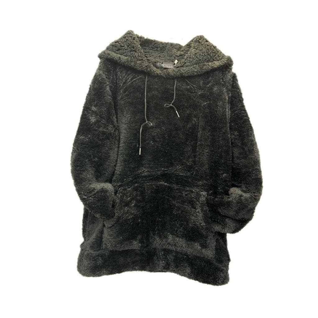 blusa fechado  masculino pelinho com capuz bem quente bolso no2788