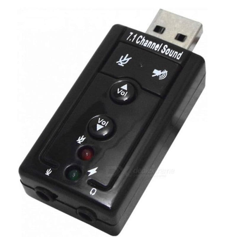 Adaptador De Som USB Exbom USOM-10