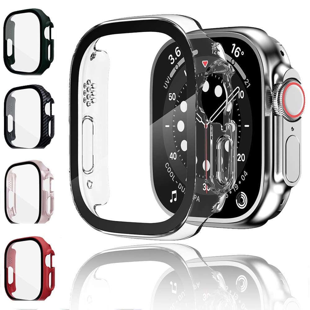 Capa para relogio Apple watch original Ultra 3 2 49MM case com Bumper Pelicula Protetor