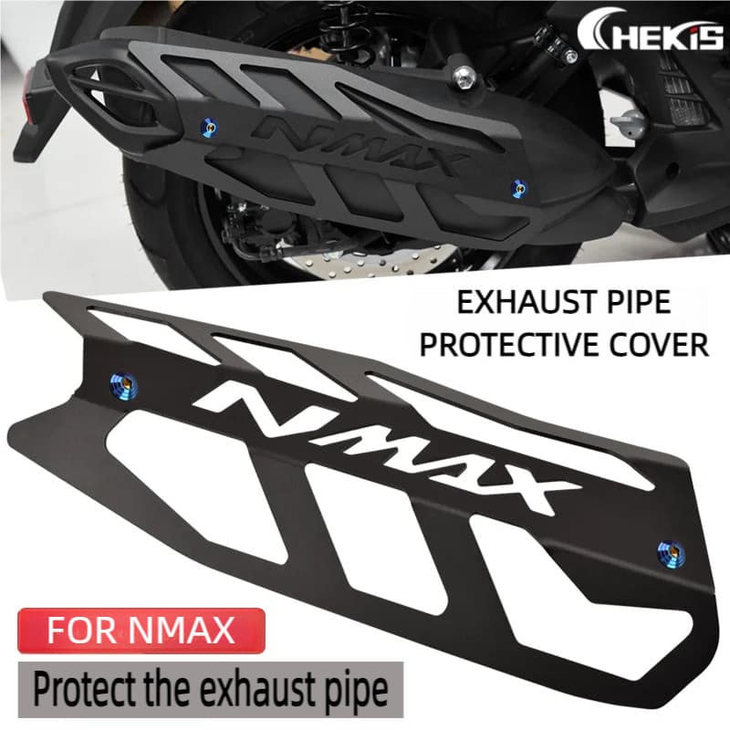 Para 2020-2025 Yamaha Motocicleta Nmax125/155/160 Nmax Turbo Neo Acessórios De Modificação Tubo De Escape Capa Protetora