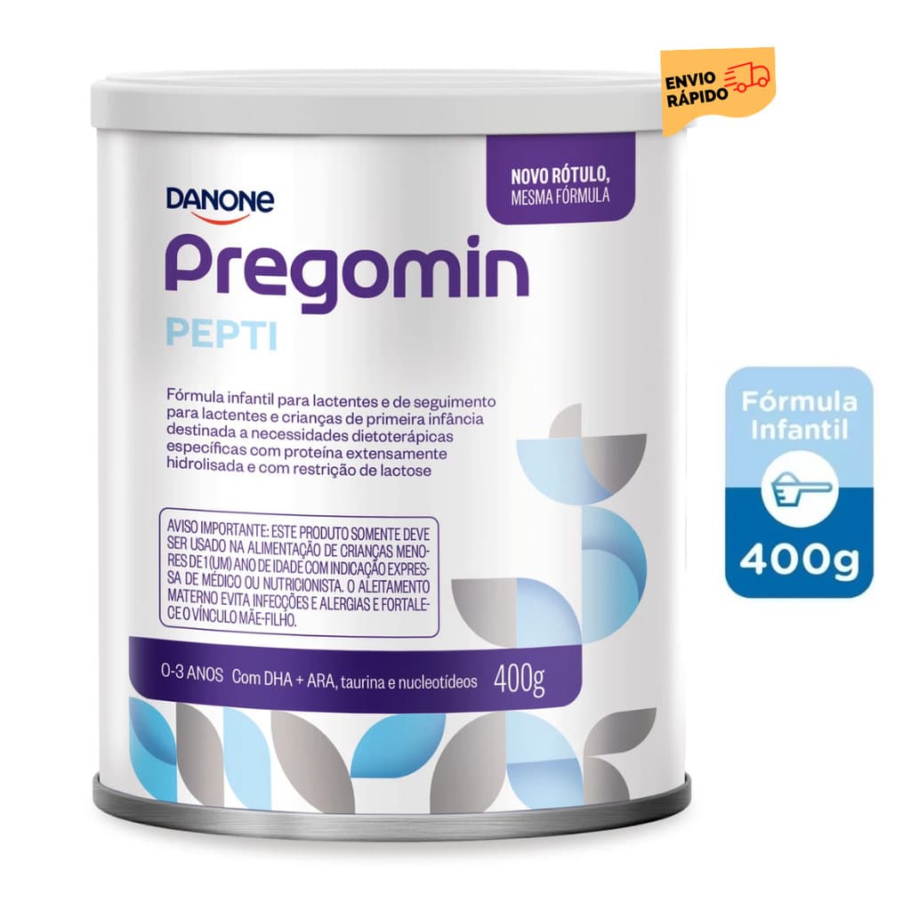 PREGOMIN Pepti - Fórmula infantil em pó Danone- 400gr