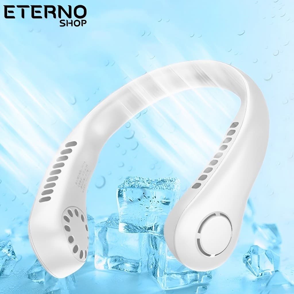 Ventilador Flexível De Pescoço Portátil Recarregável