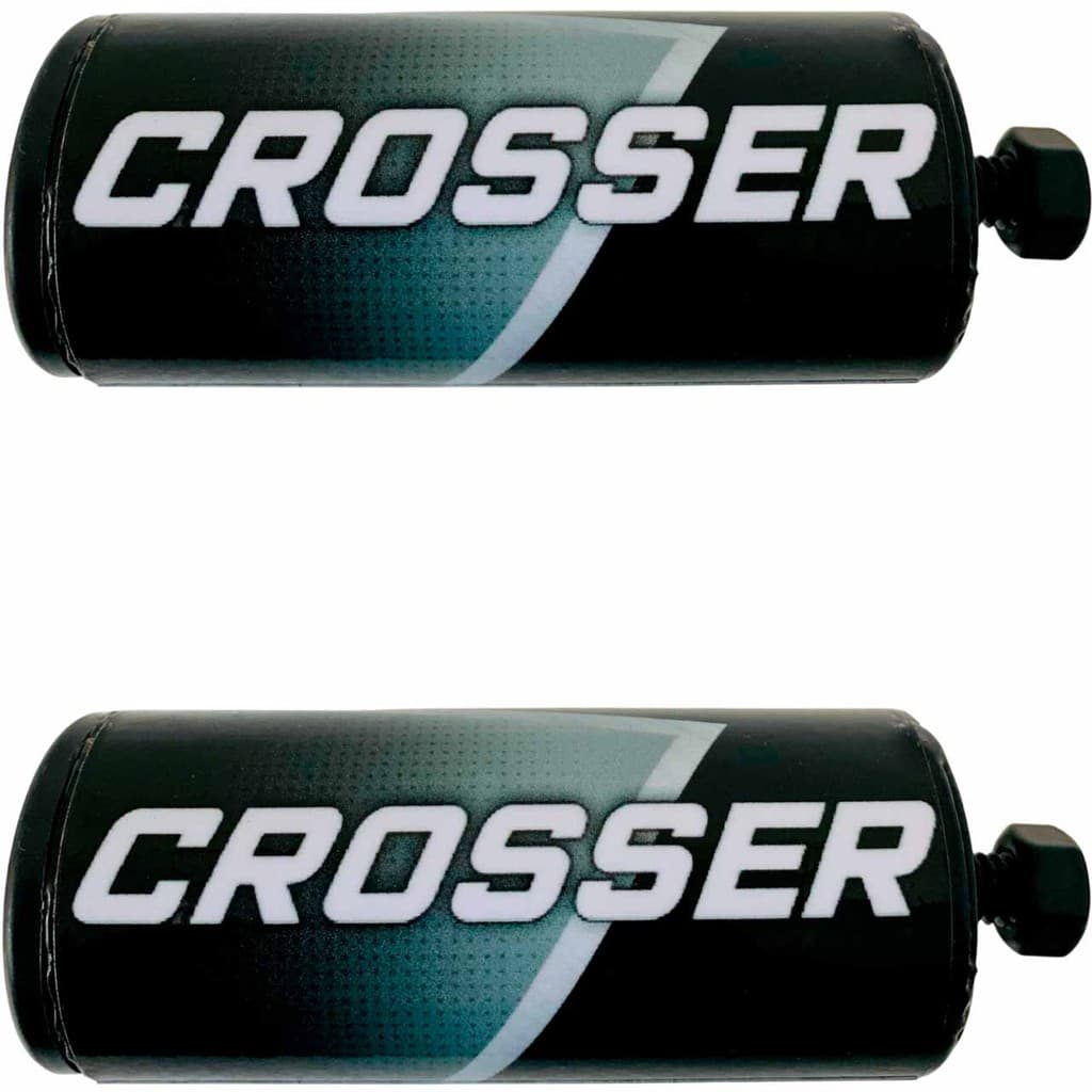 Crosser Tubo Par Slider Protetor Carenagem Motor Tanque Preto Pedal Moto para Mata Cachorro