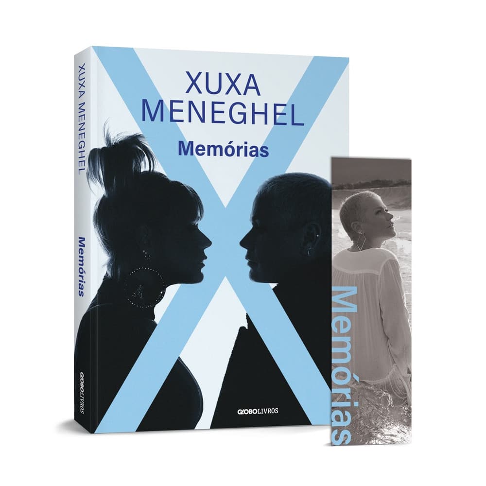 Livro Memórias Xuxa Meneghel + Marcador de Texto