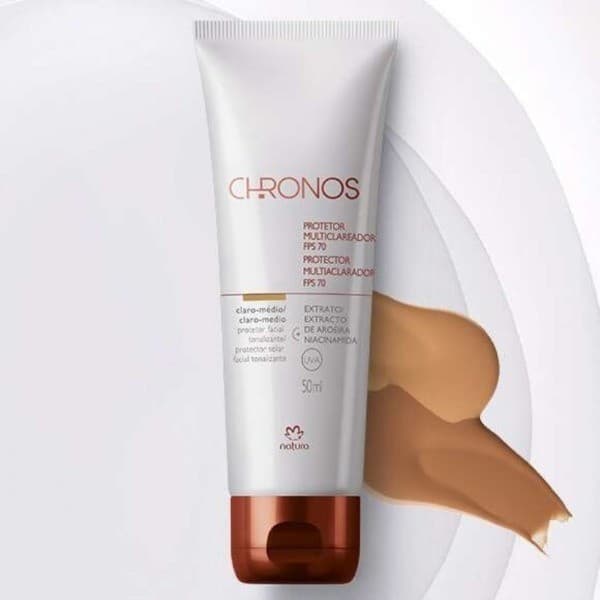 Protetor Clareador FPS 70 Chronos 50 ml Natura