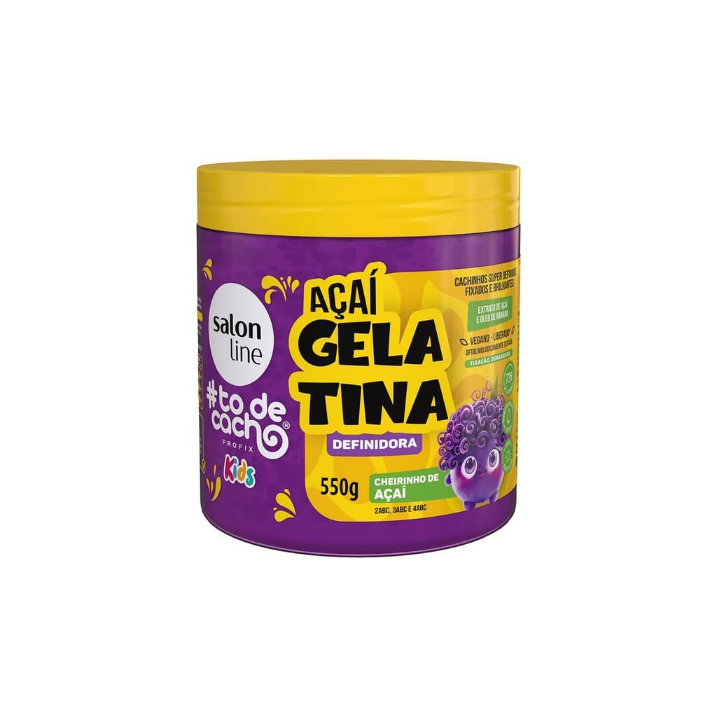 Gelatina Açaí #todecacho Kids Condicionante 550g