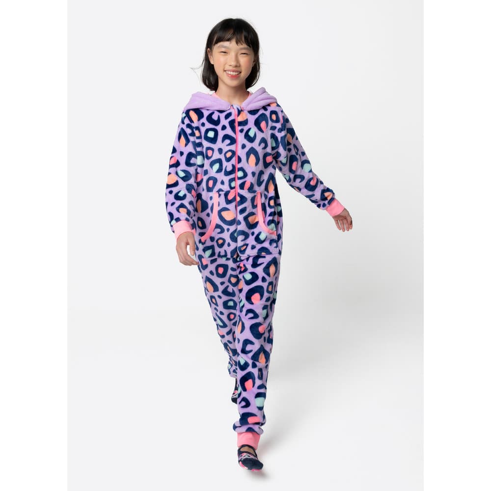 Macacão Manga Longa Soft Menina Teen Onça - Puket