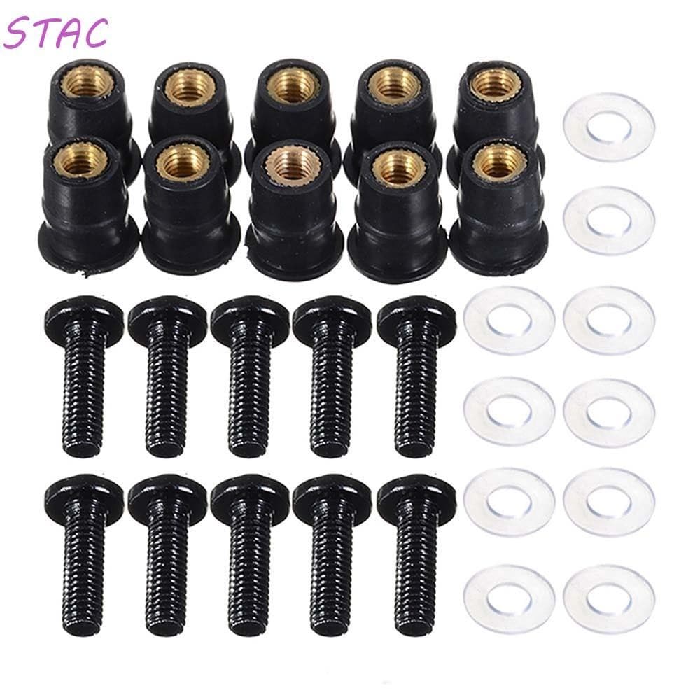 Parafusos Do Pára-Brisas STAC Universal M5x16mm Suzuki Yamaha Com Da Motocicleta wrentch