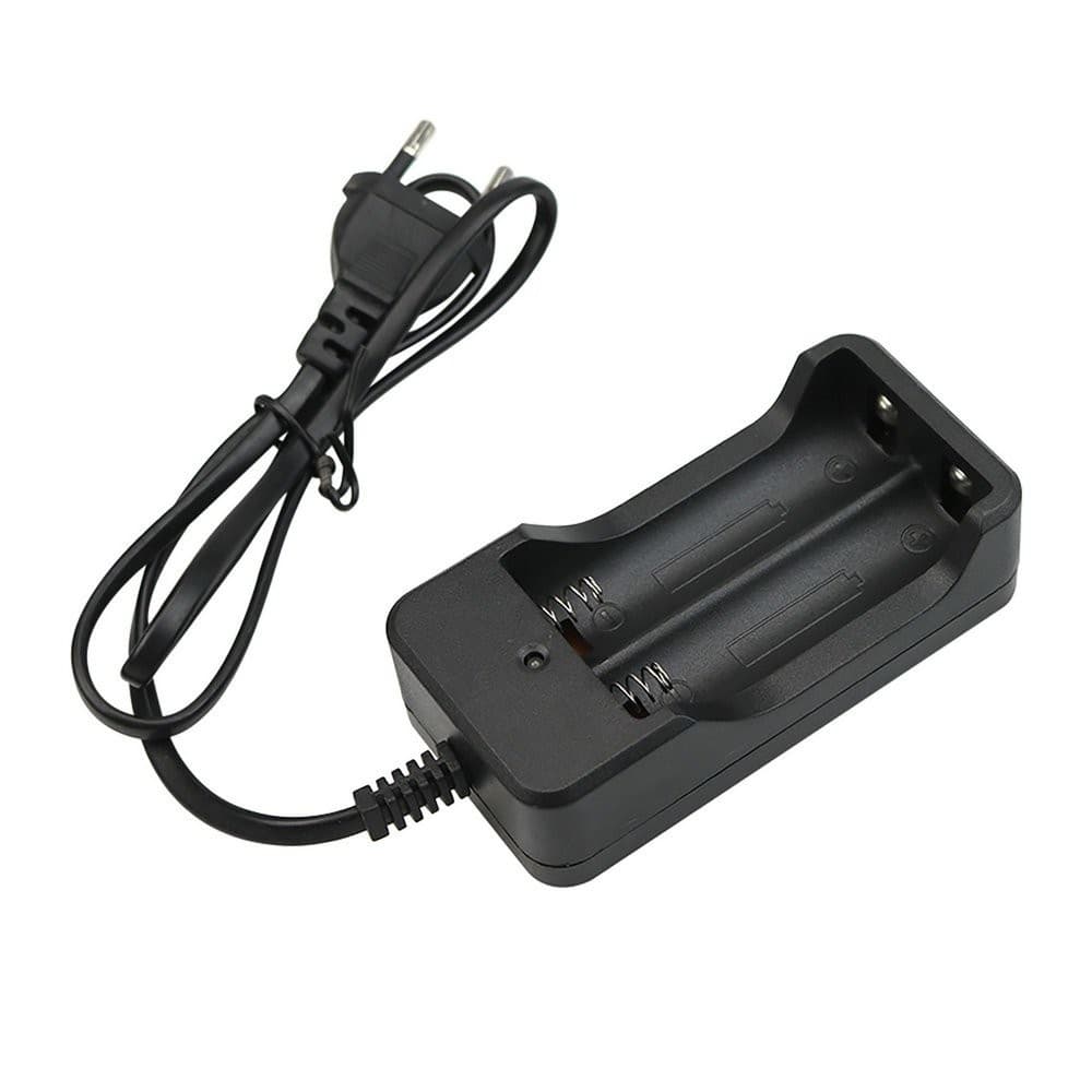 Carregador Tublo Bateria 18650 3.7v/4.2v Lanterna Tatica,