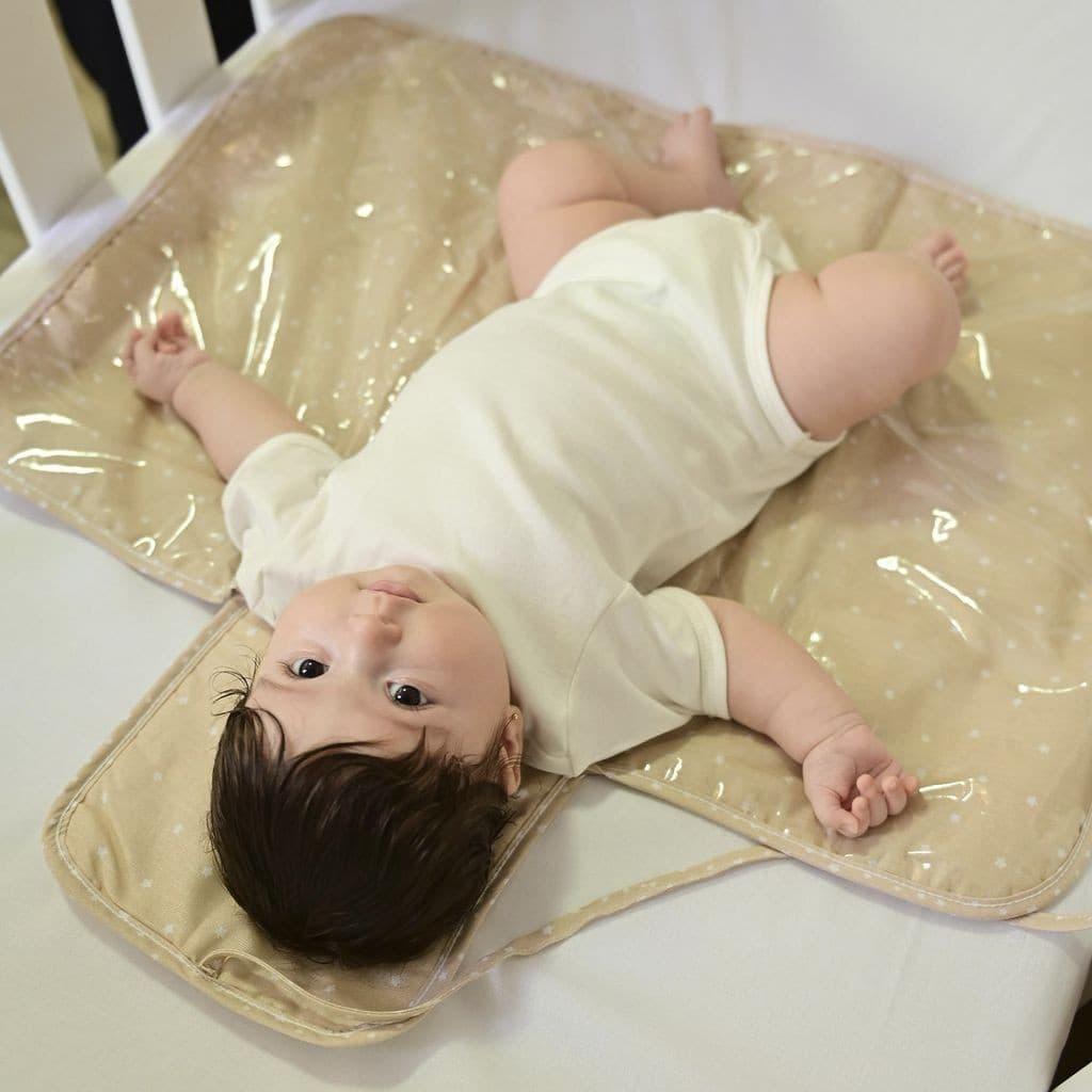 Trocador de Fraldas Urso Espaço Bege Bublim