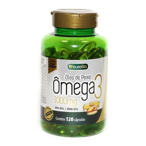Omega 3 + Epa + Dha 1000mg 120 Cáps - Eurofito