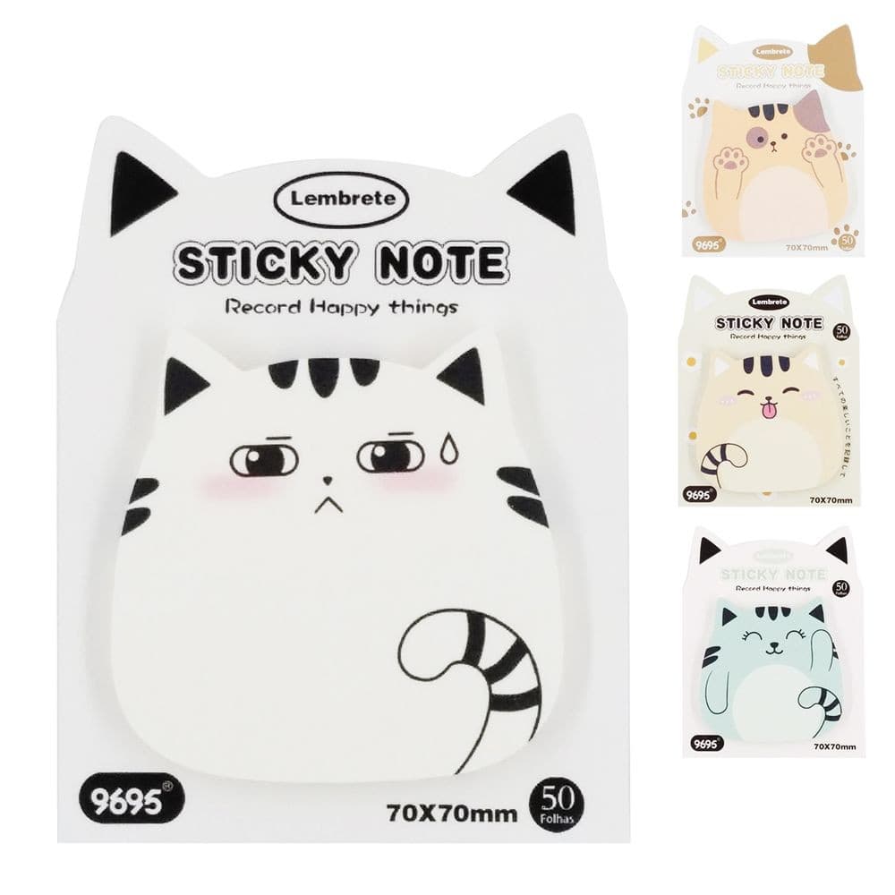 Bloco de Anotação Gatinho 7x7cm em Papel Michael Judi