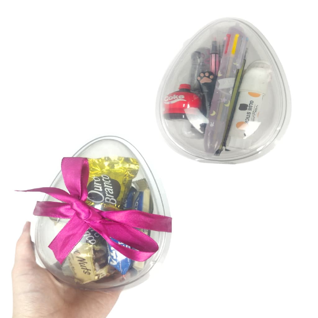 5 Ovo Blister 350g Articulado Ovo Embalagem para Páscoa