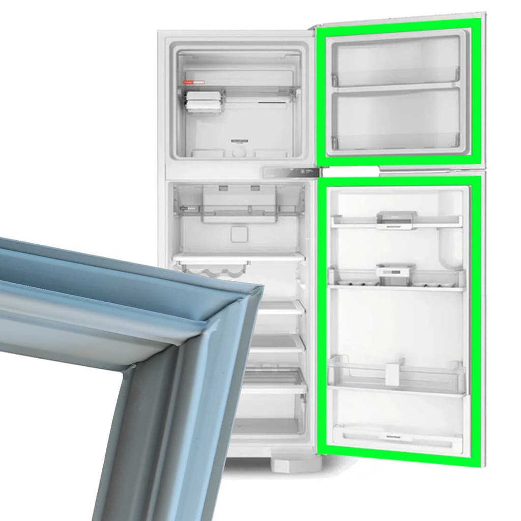 Jogo Borracha Para Brastemp Modelo Brd47b 67x123 46x67