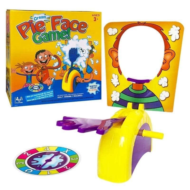 Pegadinha Torta na Cara Infantil Pie Face Brincadeira em Família ENVIO IMEDIATO