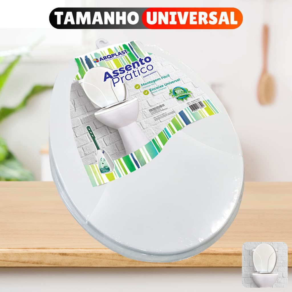 Tampa De Vaso Privada Com 2 Parafusos Assento Sanitário Oval Branco Plástico Universal Barata Resistente Branco Encaixe