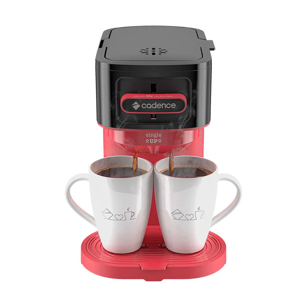 Cafeteira Elétrica Cadence Single Up Com Canecas CAF230 127v 2 Xicaras 600w Reservatório 300ml