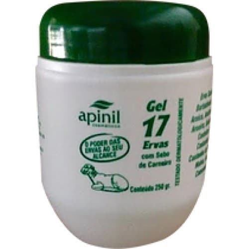 Gel 17 ervas 250gr APINIL