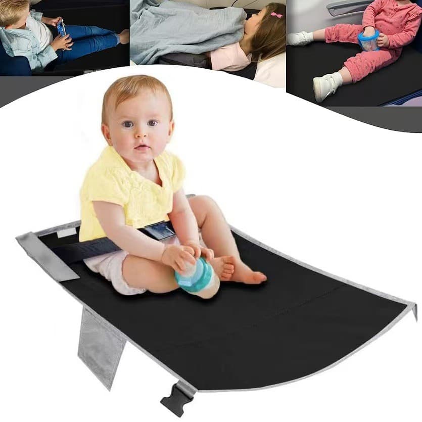 Cadeira De Avião Toddler Extensor De Portátil Para Crianças Cama De Apoio Os Pés Bebês Pedais Cama Pedais