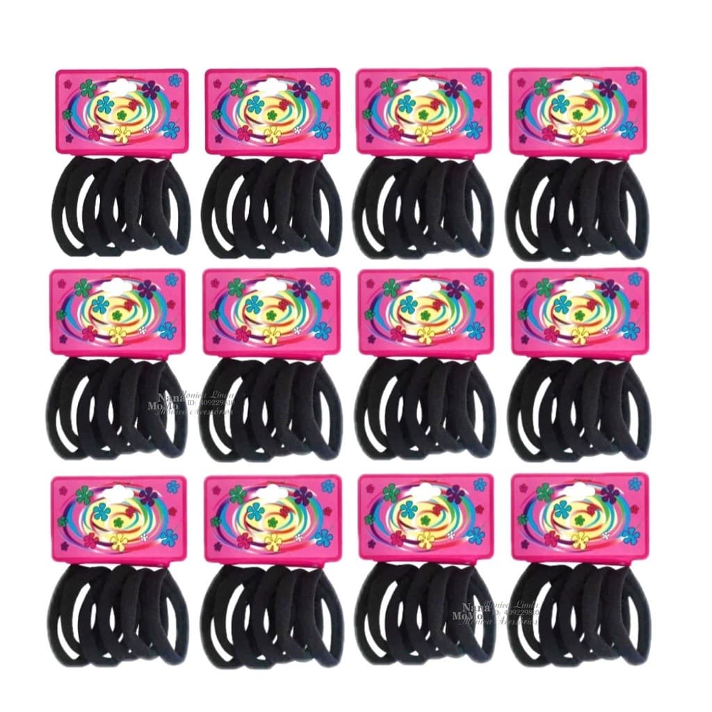 Kit 24/72/144/288 Elásticos de Cabelo rabicó Para Cabelo Xuxinha Elastico feminino