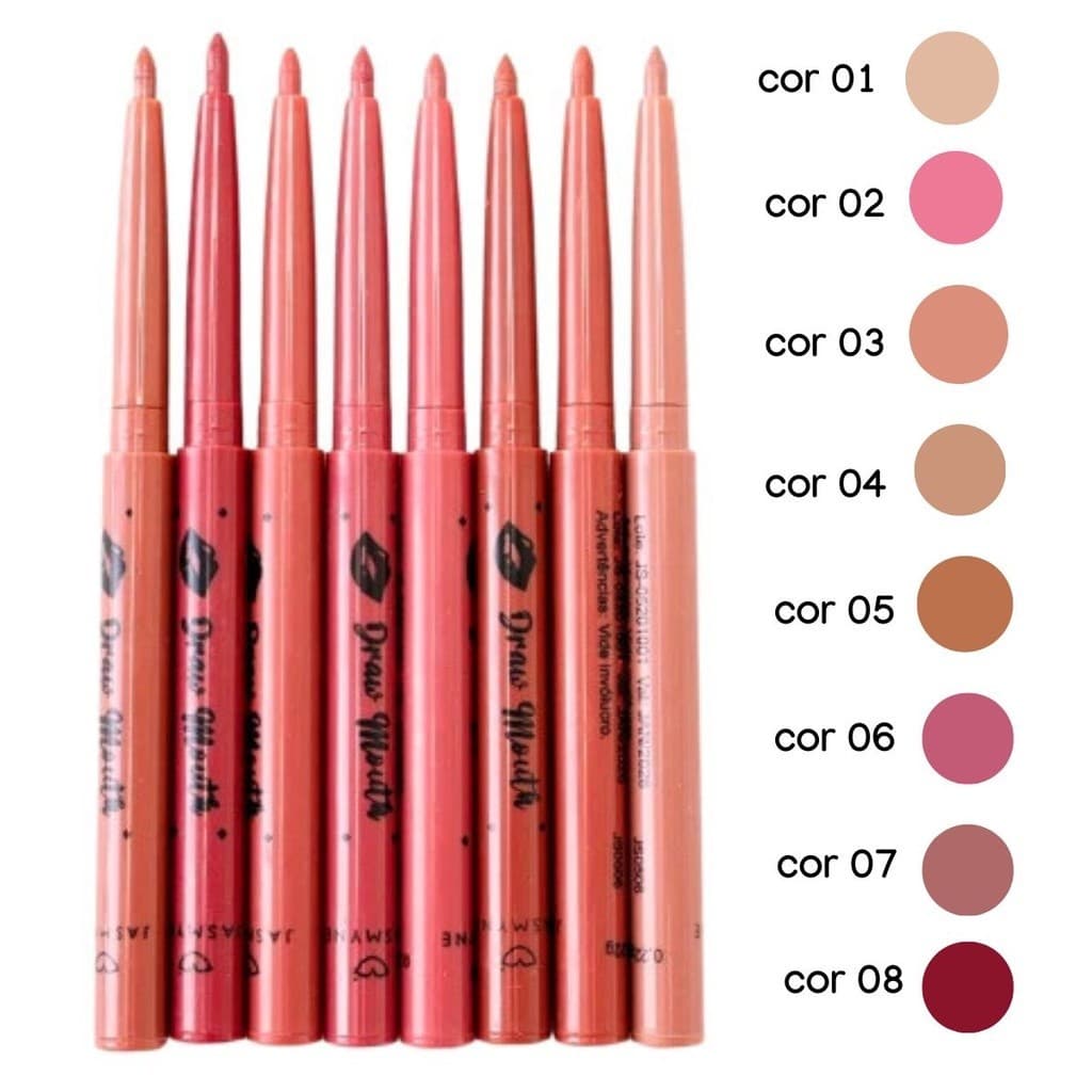 Lápis Contorno Labial Draw Mouth - Jasmyne