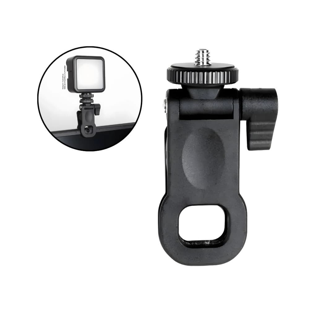 Mini Adaptador Clip para Celular Iluminadores e Microfones 7cm