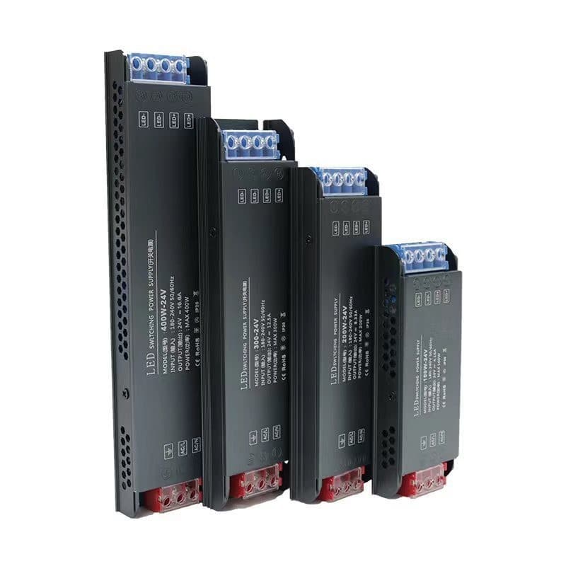 Fonte Chaveada Slim Fita Led Som Automotivo Energia Bivolt Compacta Luminária 600w 12V 5A 10A 20A 30A 50A Driver LED