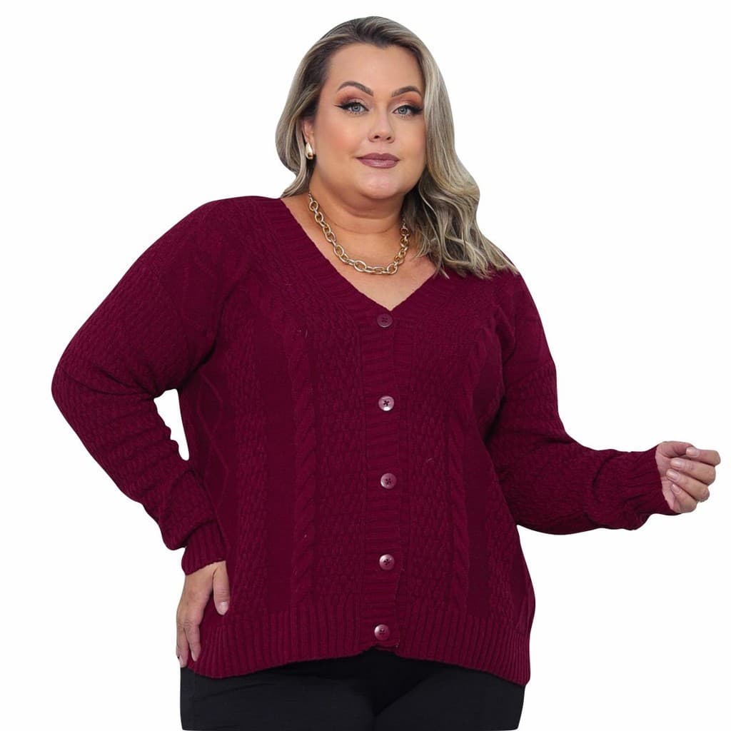 Kimono Lã Casaco Tricot Feminino Moda Outono Inverno