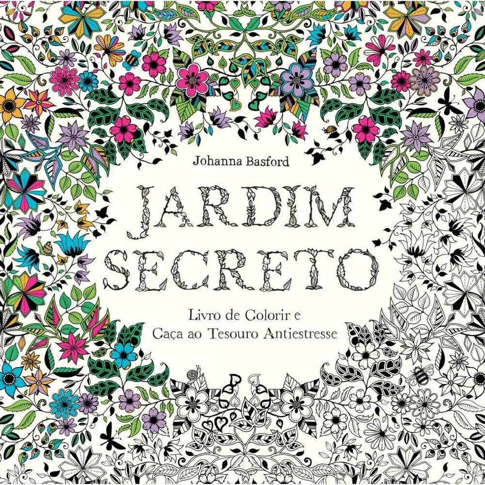 Jardim secreto - Editora Sextante