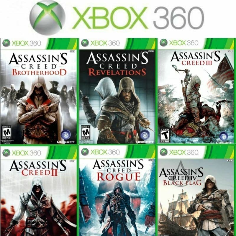 Jogos Assassins Creed Xbox 360