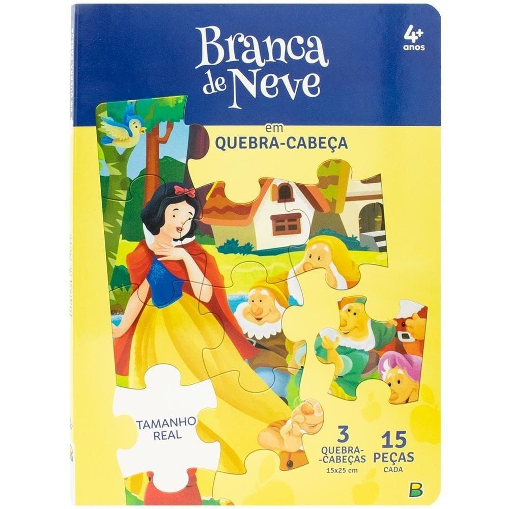 Clássicos em Quebra-Cabeças: Branca de Neve