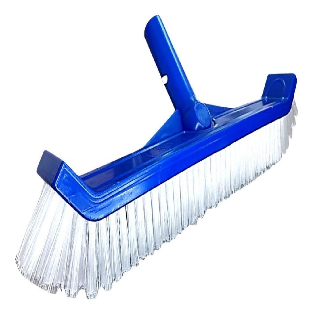 Escova De Nylon Curva Mod. Compact 38 Cm Para Limpeza De Piscinas