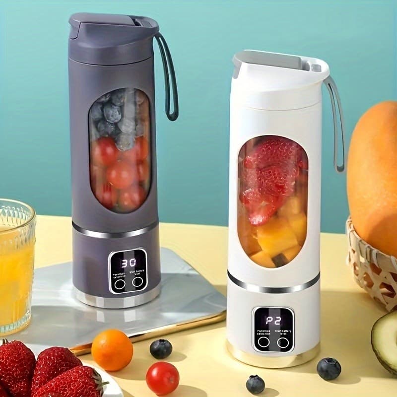 Mini Liquidificador Portátil Shake Take Juice Cup 8 Lâminas Recarregável