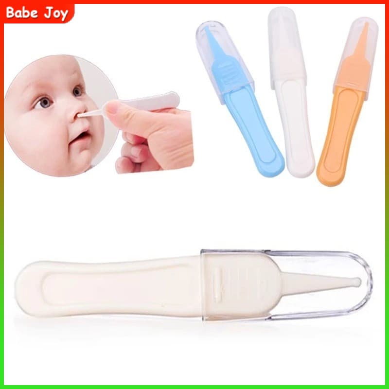 Clipe de nariz de bebê, pinça de limpeza de nariz de bebê, suprimentos para cuidados com o bebê