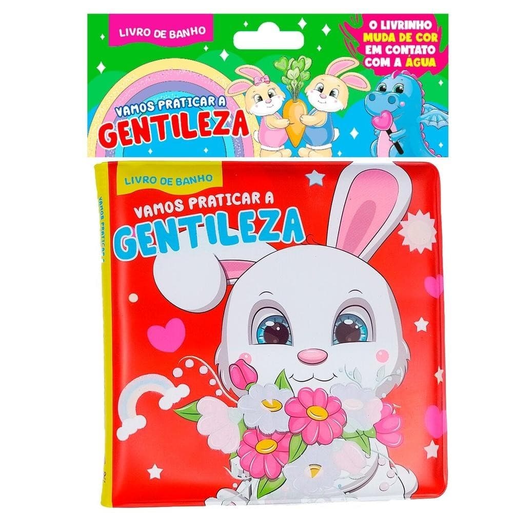 Vamos Praticar a Gentileza Livro de Banho