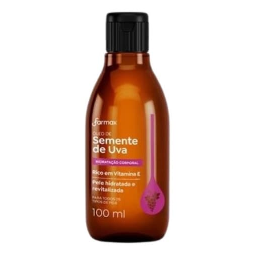Oleo Capilar E Corporal Semente De Uva 100ml Farmax Envio Já