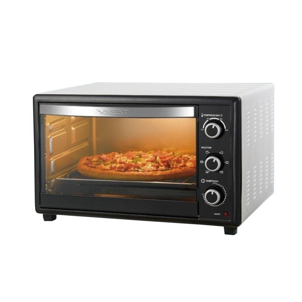 Forno Elétrico de Bancada Best 50 Litros | 1800W, Preto